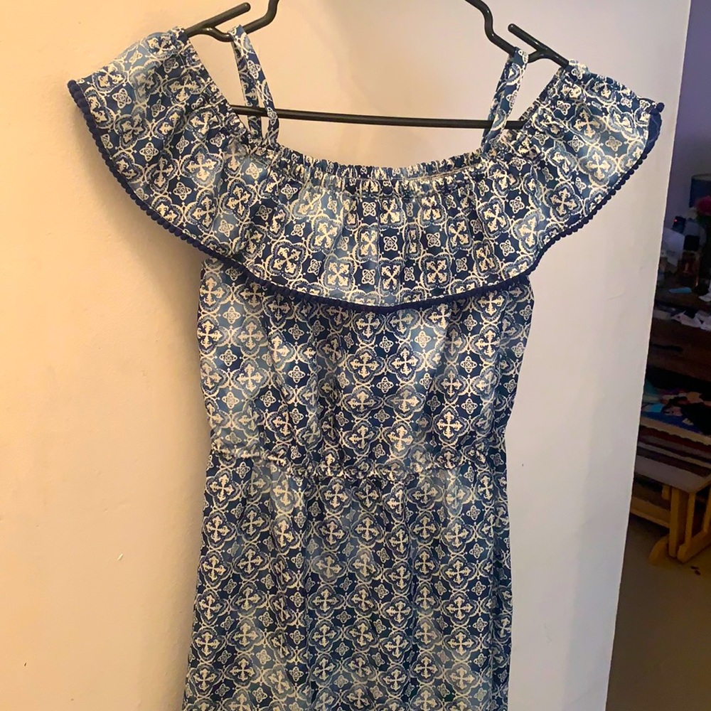 Off shoulder summer dress